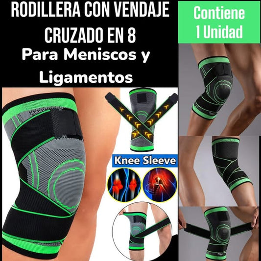 Rodillera de Compresión Ajustable